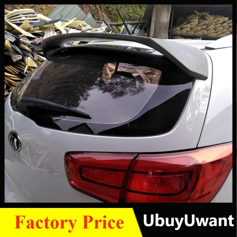 

Carbon Paint Spoiler for Kia Sportage Glossy Black 2011 14 16 19 21 22 23 Rear Windshield Wing Trunk ABS Accessories
