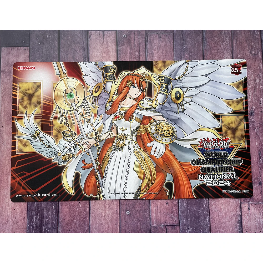 

Yu-Gi-Oh Minerva, the Exalted Lightsworn Playmat Card Pad YGO Mat KMC TCG YuGiOh Mat-484