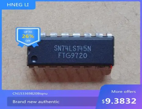 

Бесплатная доставка SN74LS145N SN74LS145