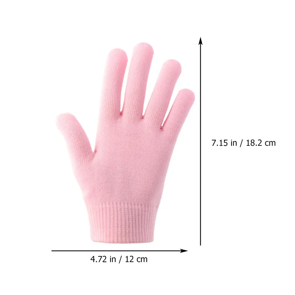 1Pair Exfoliating Moisturizing Gloves Hand Skin Care Gel Gloves Essential Oil Skin Care for Dry Cracked Hands Nourishing