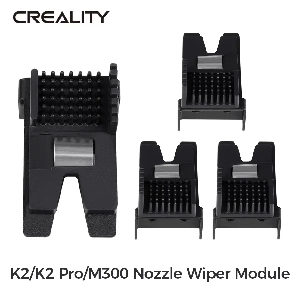 

Оригинальный модуль очистки сопла Creality K2/K2 Pro (38×10.5×38.6_4) для 3D-принтеров K2/K2 Pro/Sermoon M300