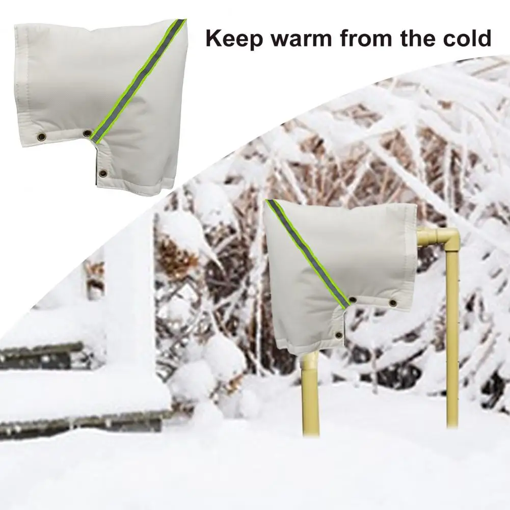 Wind for Duct System Water Meter Insulation Cover Winter for Pipes Waterproof Insulated Anti freezing