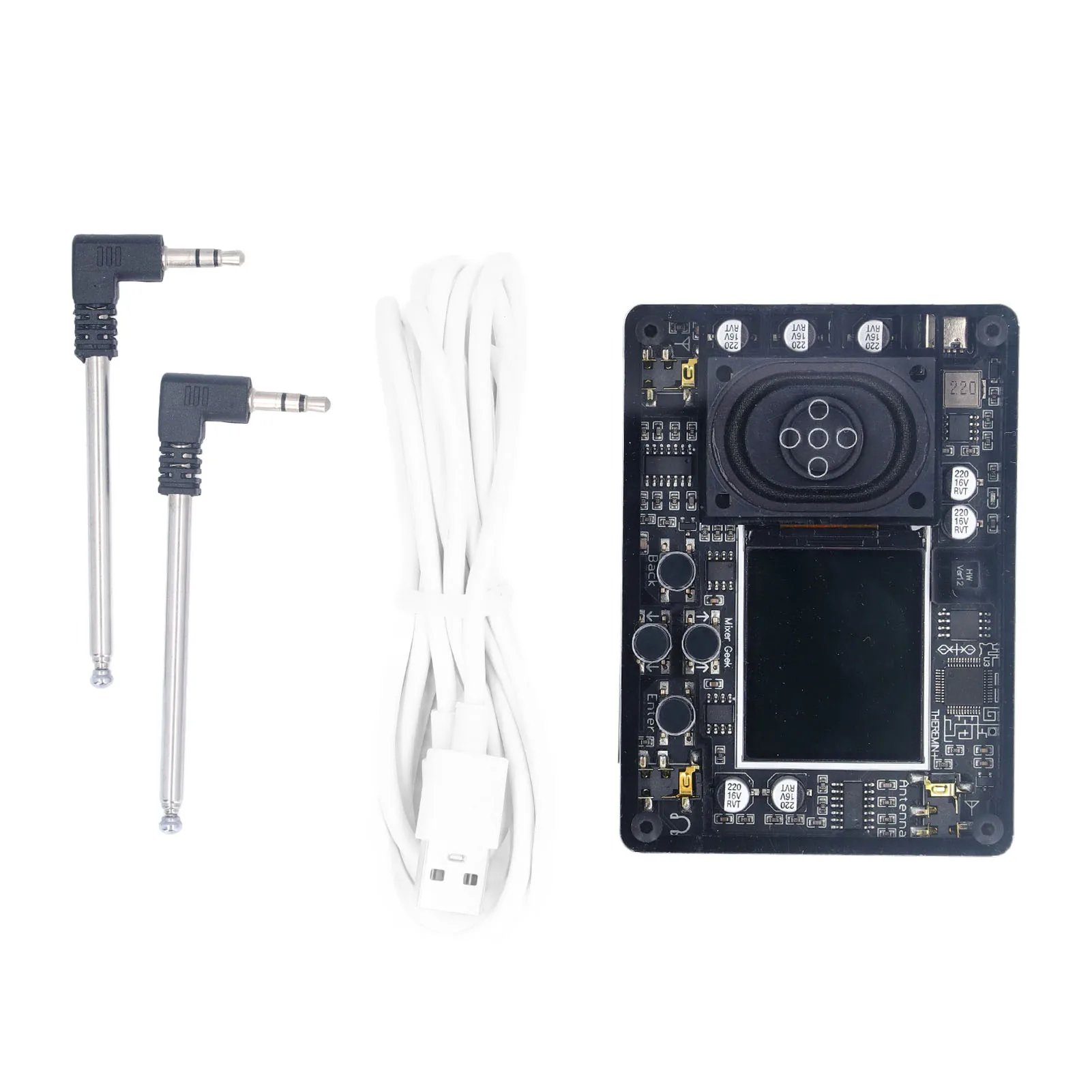 Instrumento Theremin Instrumento Theremin Kit Instrumentos musicales electrónicos innovadores Regalo con pantalla