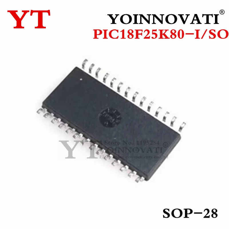 20PCS  PIC18F25K80-I/SO 18F25K80-I/SO PIC18F25K80 18F25K80 SOP28 IC MCU 8BIT 32KB FLASH 28SOIC