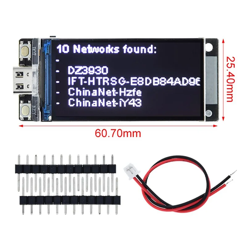 ABSQ-LCD عرض مجلس التنمية واي فاي بلوتوث 5.0 زاوية عرض كاملة IPS LCD لـ Nerdqaxe ++ 4.8T