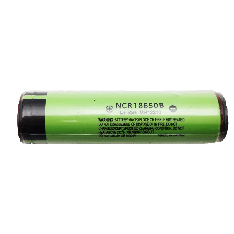 100% originally 3.7V 3400mAh 18650 34B Li-ion NCR rechargeable battery NcrSuitable for flashlights small fans etc