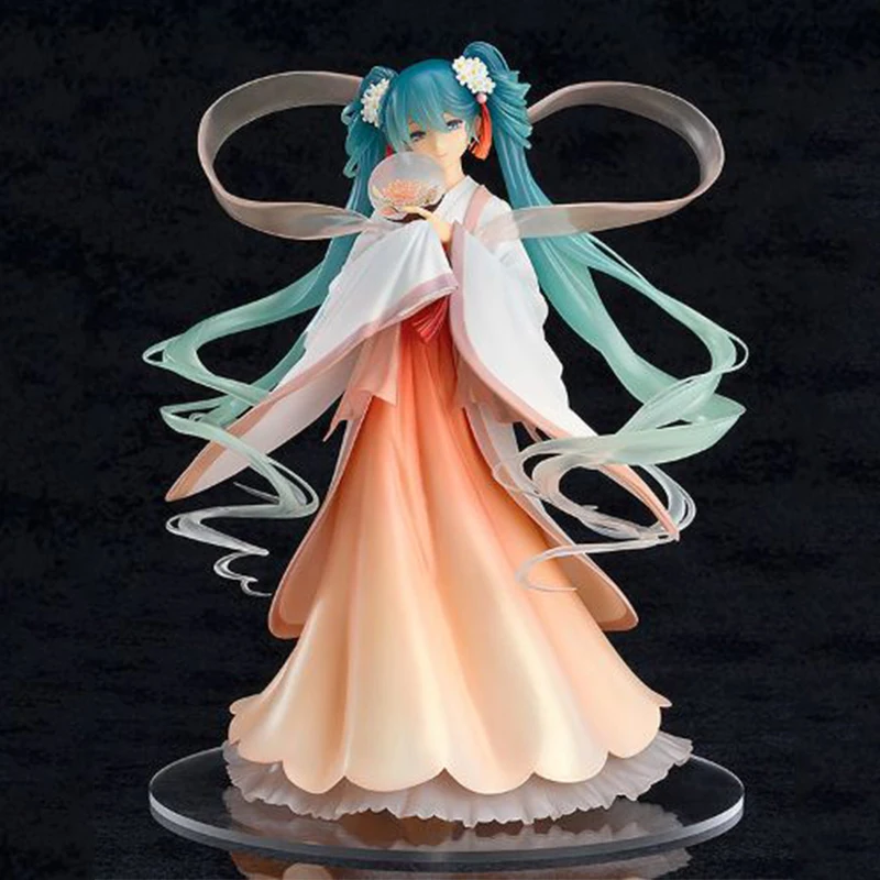 In Stock Genuine GOOD SMILE COMPANY Vocaloid Hatsune Miku 1/8 Harvest Moon Ver Collection Series Model Cartoon Character