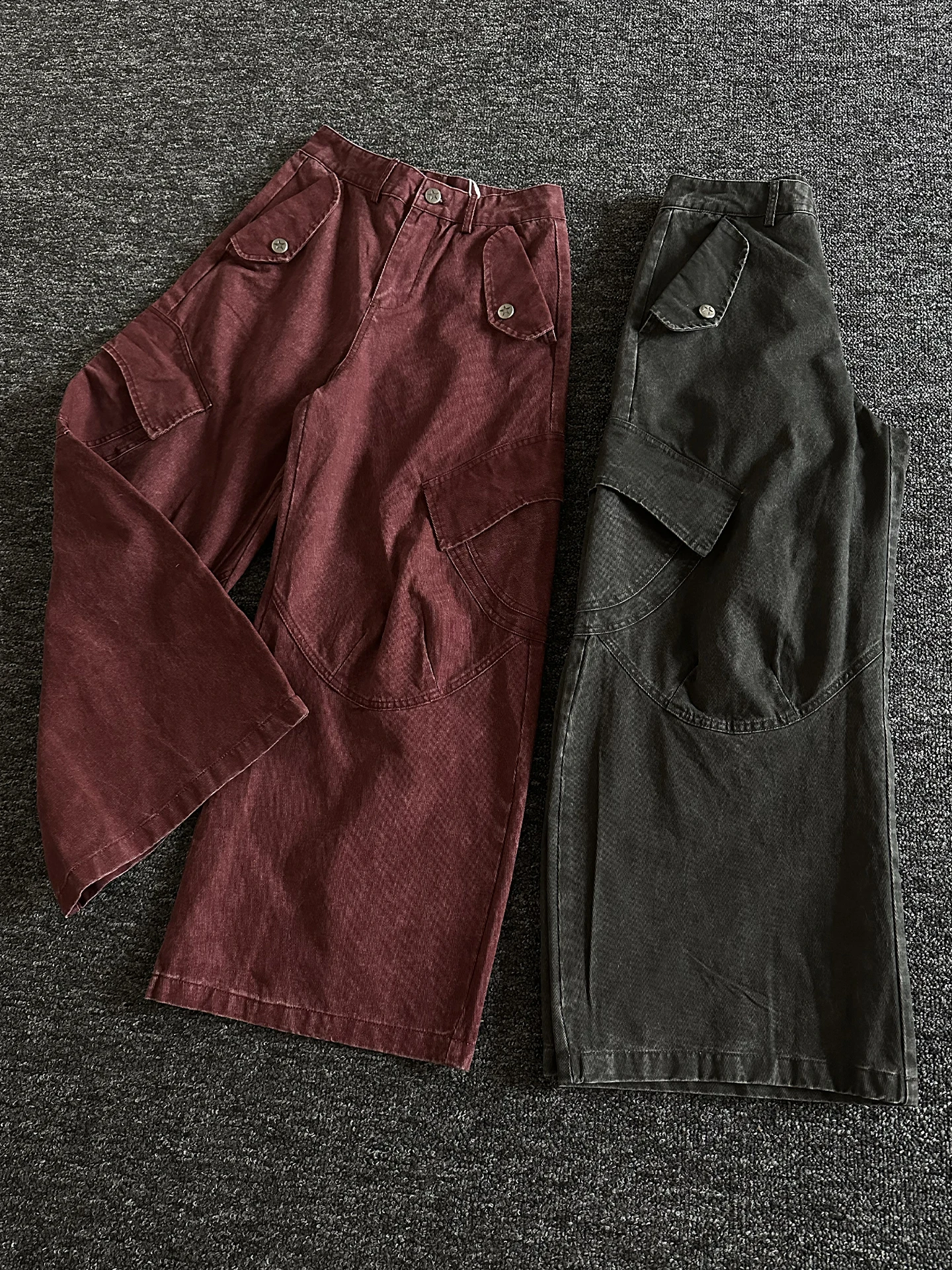 

Рабочая одежда Rise Brand: свободные повседневные брюки с широкими штанинами для мужчин, с множеством карманов, с высокой талией, утягивающие, длинные брюки