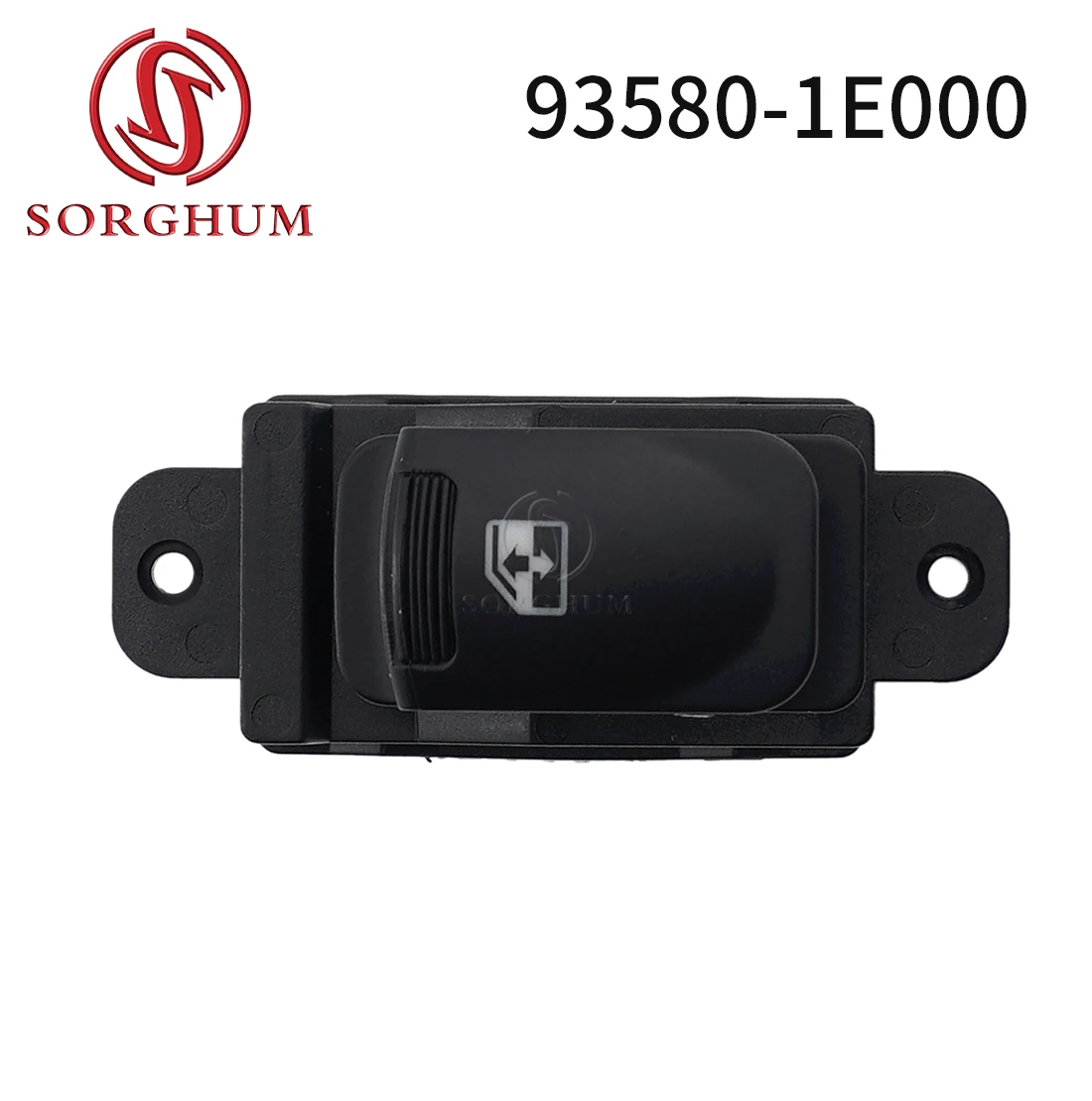 SORGHUM 93580-1E000 For HYUNDAI Accent 2006-2010 Black Passenger Side Power Window Lifter Switch Button Only for South Korea Car