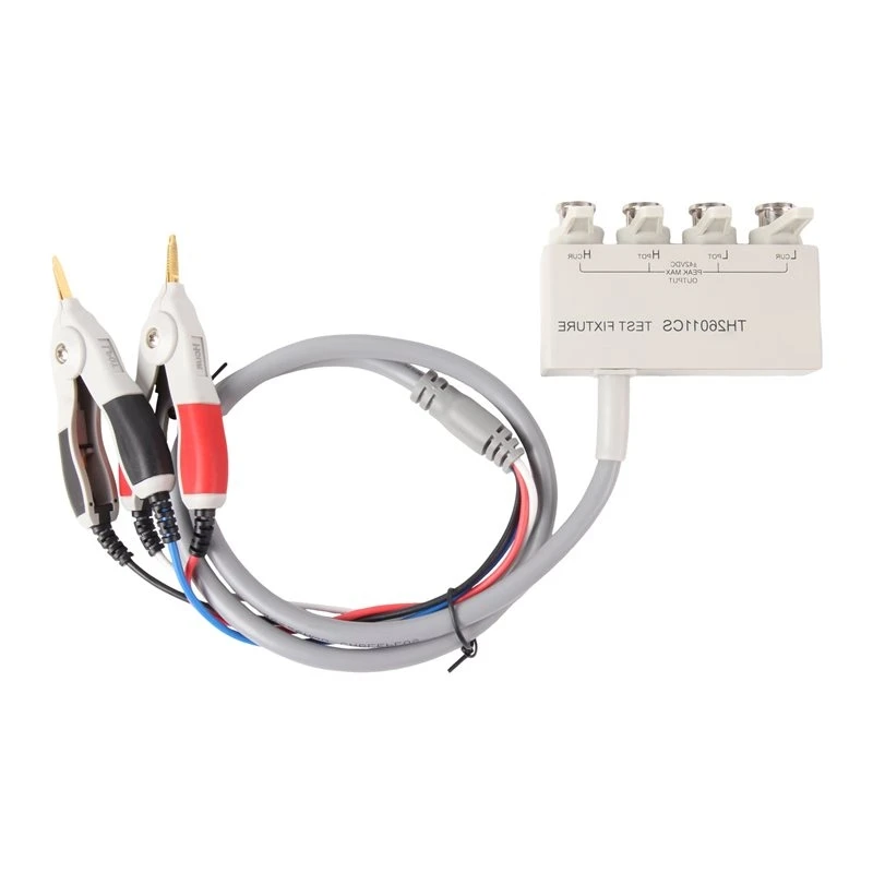 ALIM-Für TH2830 Für TH2523 Kompatibler LCR-Instrument-Testkabelclip Für TH26011CS Digitale Brückenklemme Kabel