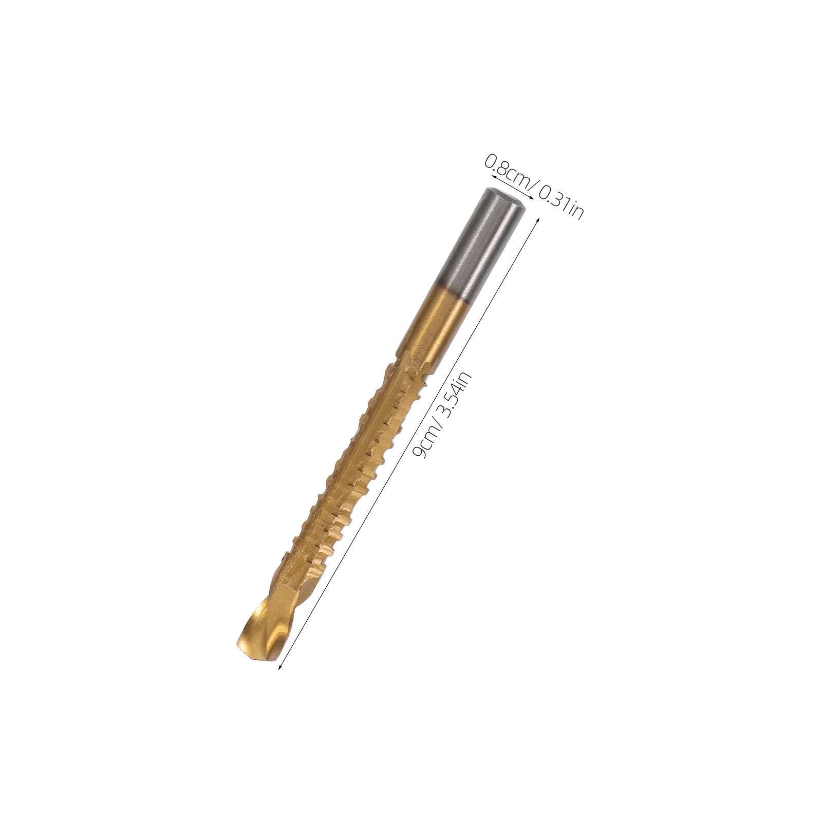 6 قطعة مجموعة الحفر 3 مللي متر 4 مللي متر 5 مللي متر 6 مللي متر 6.5 مللي متر 8 مللي متر النحاس اللون العملي لمختلف احتياجات الحفر مثقاب الخشب