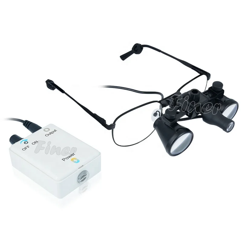 

Dentist medical loupes Surgical loupe headlight with LED light