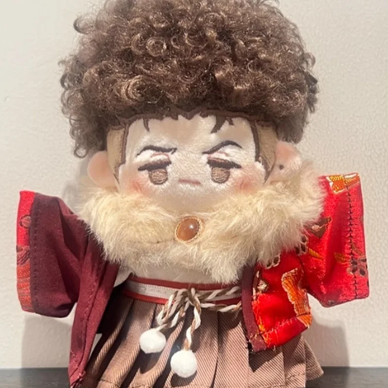 Herbstbankett-Serie, 10 cm Baumwollpuppen-Babykleid, zweifarbiger Anzug und Federweberei, kein Attribut, Kawai-Kleid zum Austausch