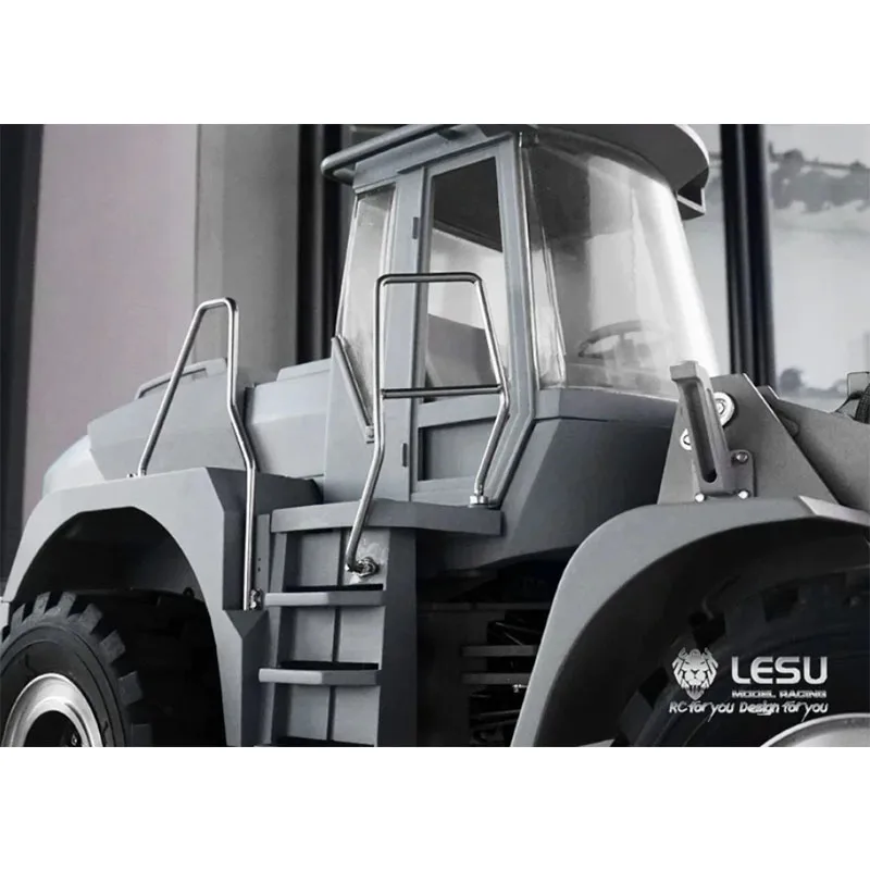 LESU für 1/16 Lader 574 Simulations-Metall-Schutzgitter Stoßstange Schaufelmodell Zubehör LKW DIY Zubehör Spielzeug – Detail 1