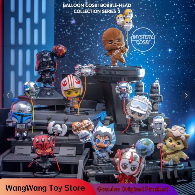 ホットトイズ-コスベイビー-スターウォーズ-バルーンシリーズ-コスビ-ボブルヘッド-ブラインドボックス-2-ルーク-ダース・ベイダー-フィギュア-コレクタブルモデル-おもちゃ-ギフト