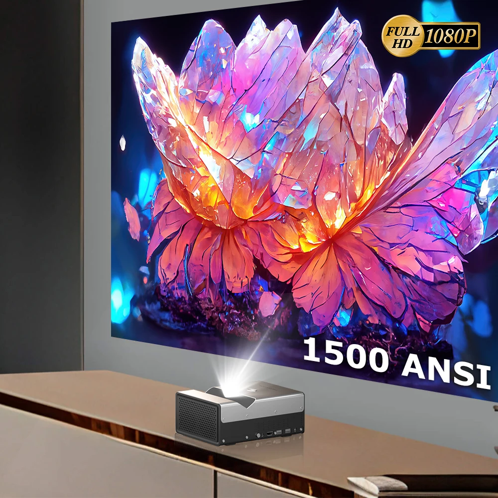 Everycom Touyinger Proyektor Ultra Short Throw UST01 Proyektor DLP 3D 1080P 4K 1500 ANSI Laser Android Beamer Home Theater