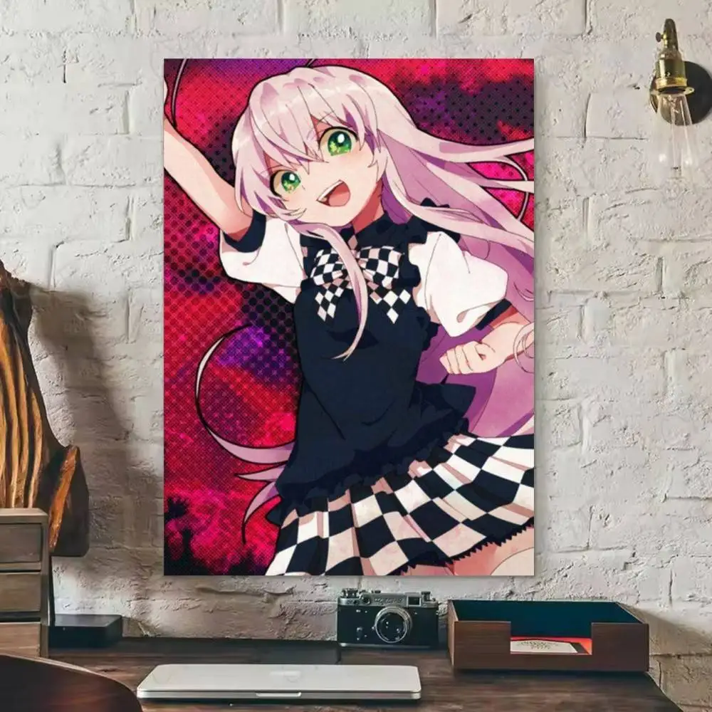 Nyaruko Crawling with Love Anime   Poster Waterproof HD Art Wall Decal Self-Adhesive Print
