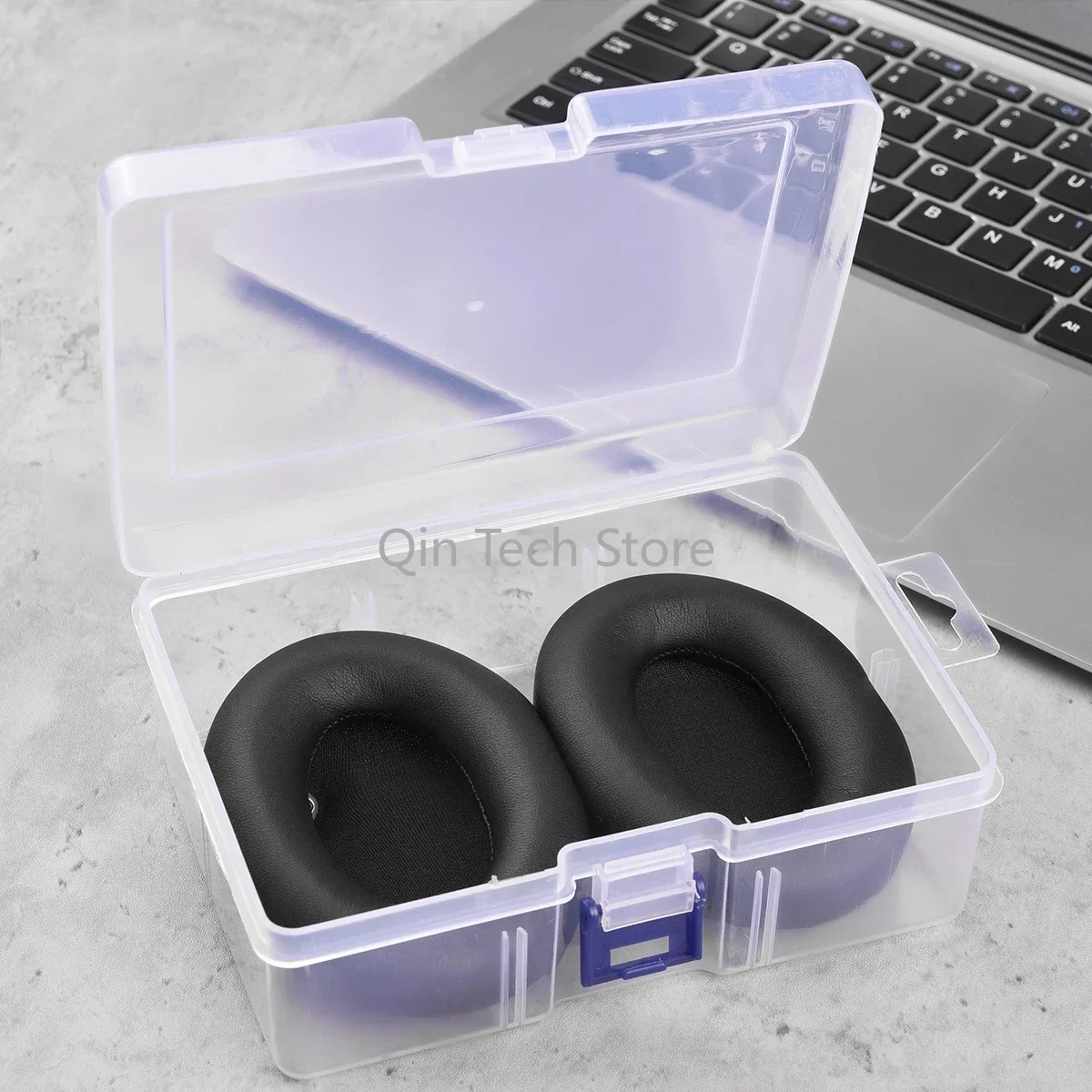 وسادات الأذن استبدال الإسفنج لينة رغوة غطاء للأذنين الجلود كم عقال حامي بطانة للأذن لسوني WH-1000XM4 سماعات وسائد