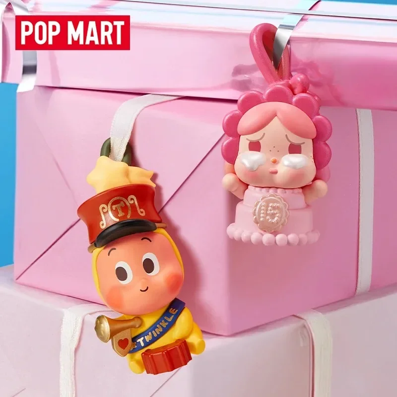 Figurki POPMART Cube Celebrates This Moment (1 sztuka) Modne figurki w niespodziance, prezent na Boże Narodzenie, dostępne od ręki