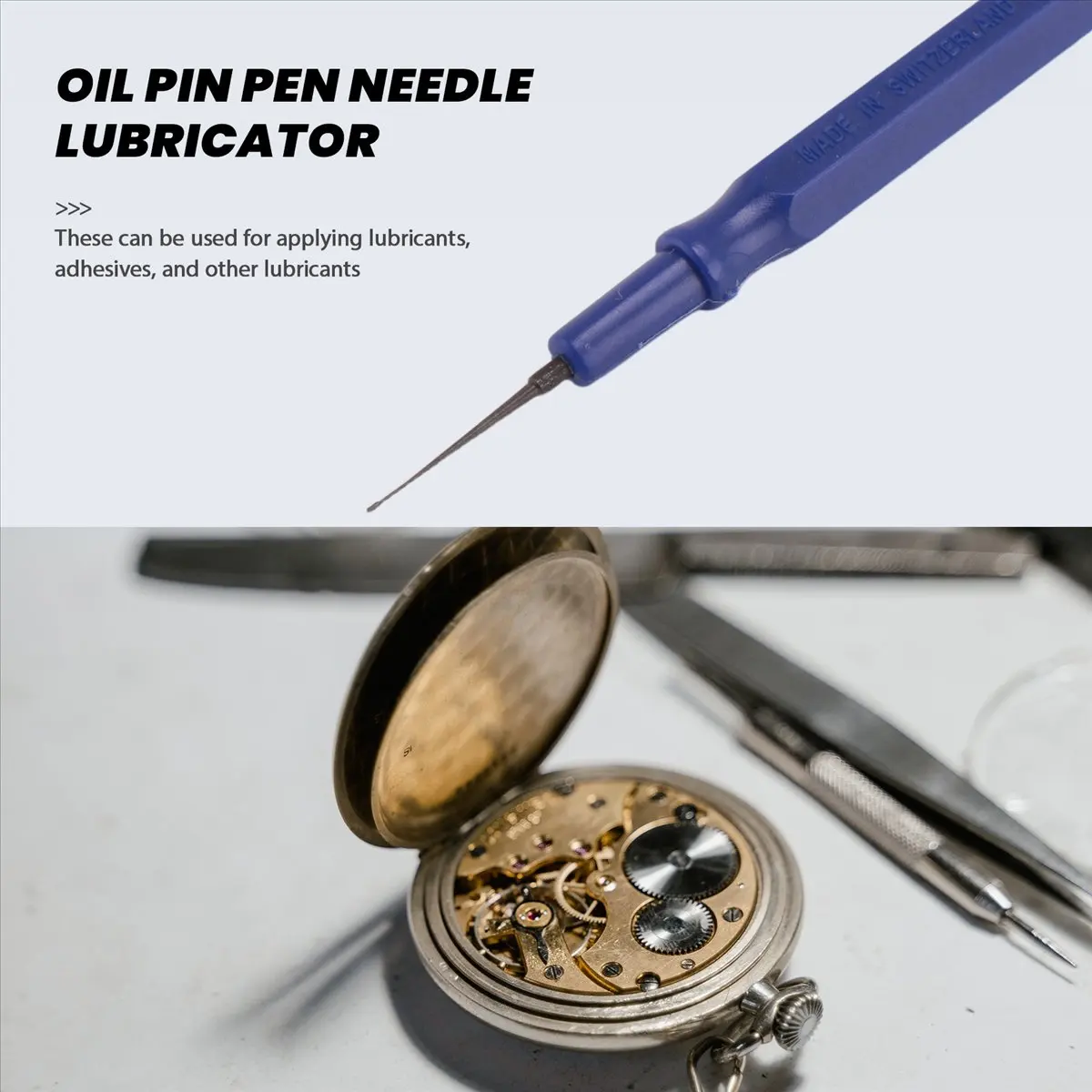 A32I Lubricant Precision Oil Pin Pen Needle Lubricator Watch Clock Repair Tool
