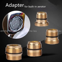 22mm 24mm G1/2 G3/4 To M22 Connectors Built-in Aerator Bubbler Water Purifier Adapter Faucet Extend Special Thread Adapters