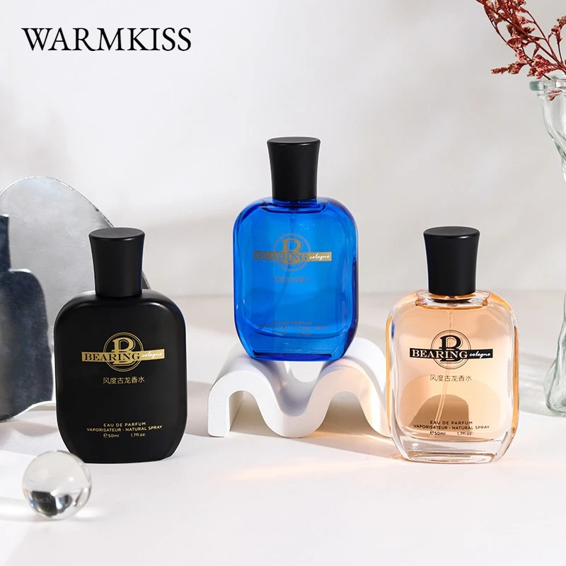 

WARMKISS Manner Cologne for Men 50ml Long Lasting Woody Fragrance Eau de Parfum Arabian Middle East Style Fresh Light Perfume