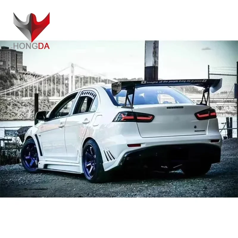 Car bumper VARI design facelifts rear bumper accessories body kit For Mistubishi Lancer EX