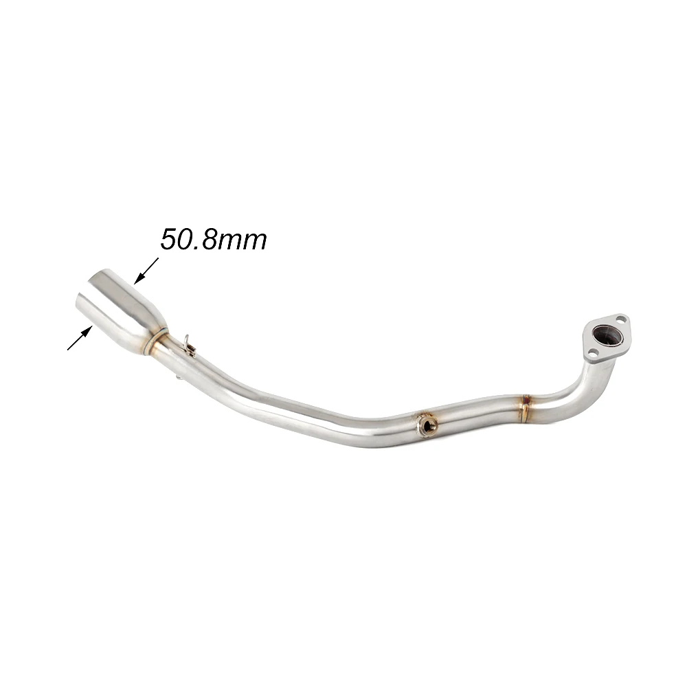 

For Yamaha NMAX 125 2021 2022 2023 2024 NMAX 125 NMAX 125 2021-2024 Motorcycle Exhaust Muffler Front And Middle Link Pipe