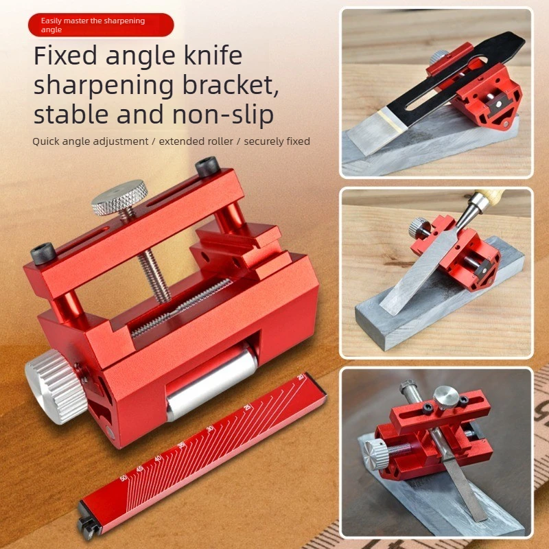 Woodworking Fixed Angle Sharpener Sharpening Bracket Multi functional Grinding Workpiece Quick Blade Polishing