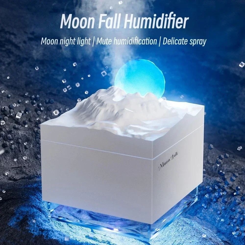 USB Ультразвуковой туманообразователь со светодиодной подсветкой Мини-электрический очиститель воздуха USB-кабель Креативный увлажнитель воздуха