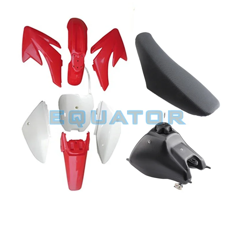 1Set Plastics Fairing Kit Fuel Tank Seat for Honda CRF70 140/150/160/125cc Dirt Bike Taotao Accessories