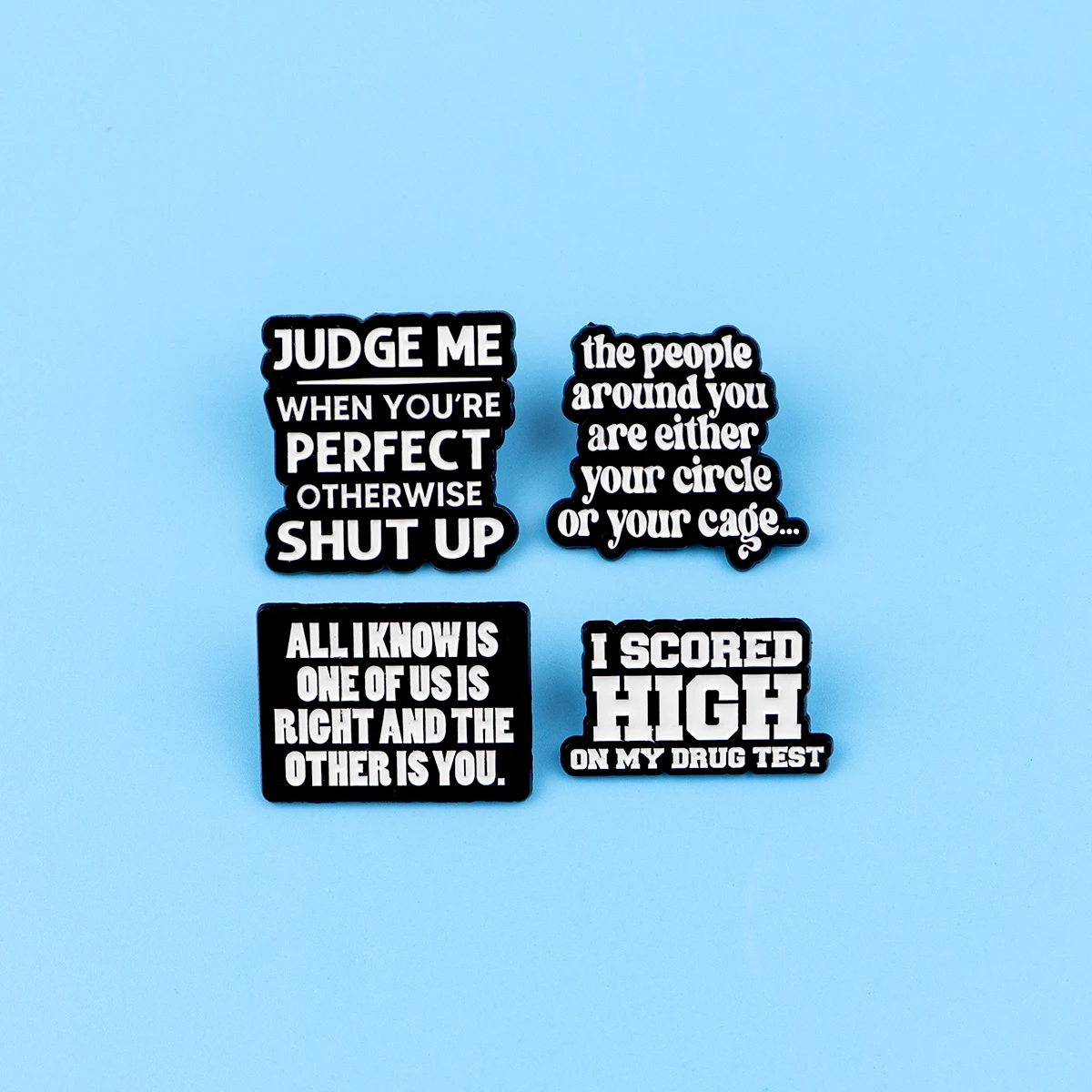 

Забавные эмалевые значки с цитатами, мультяшные броши, значки для сумок и лацканов, праздничные значки, украшения для рюкзаков, подарок для друзей