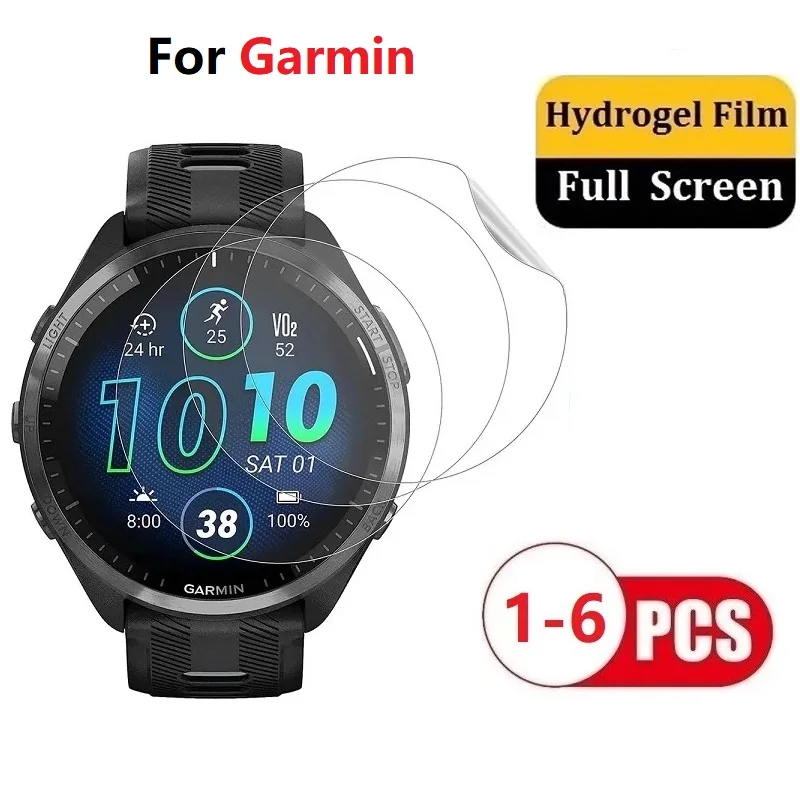 

Hydrogel Watch Film For Garmin Forerunner 745 965 945 955 935 735 XT 645 630 620 265 255 S 245 M 235 230 225 220 45 55 Tpu Film