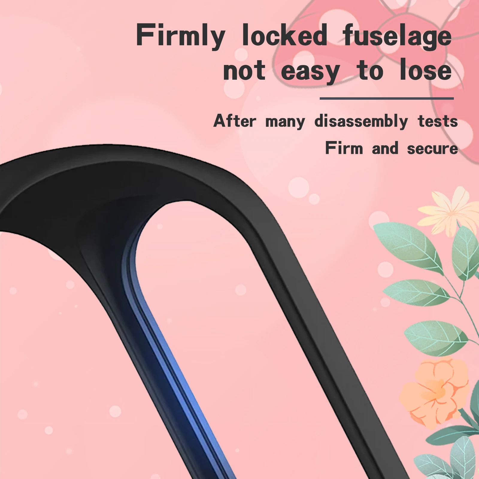 Tali Jam Kartun Disney Minnie Mouse untuk Xiaomi Mi Band 10/9/8, Gelang Pengganti Tali Silikon Cetak Lucu Hadiah untuk Wanita