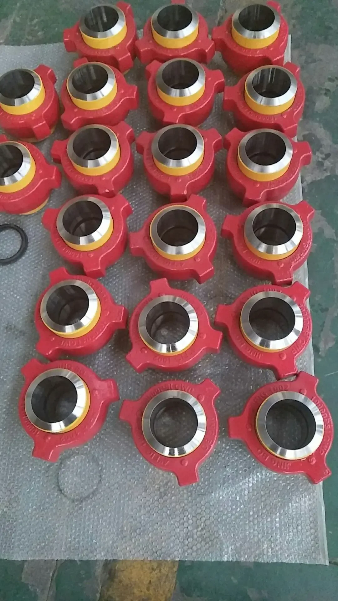 High quality internal/external threaded welded carbon steel hammer joints for oilfield manifolds