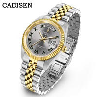 CADISEN DD38 2024 New Men' Watch Mechanical Automatic AR Sapphire MIYOTA Movement Top Brand Luxury Week Display Watch Men