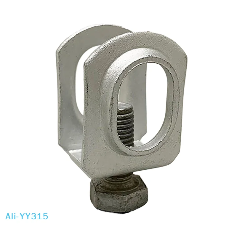 【Y】Cable Accessories Grounding Rod Clamp Down Conductor Clamp String Board Cable Communication Power Fiber Optic Cable Clamp