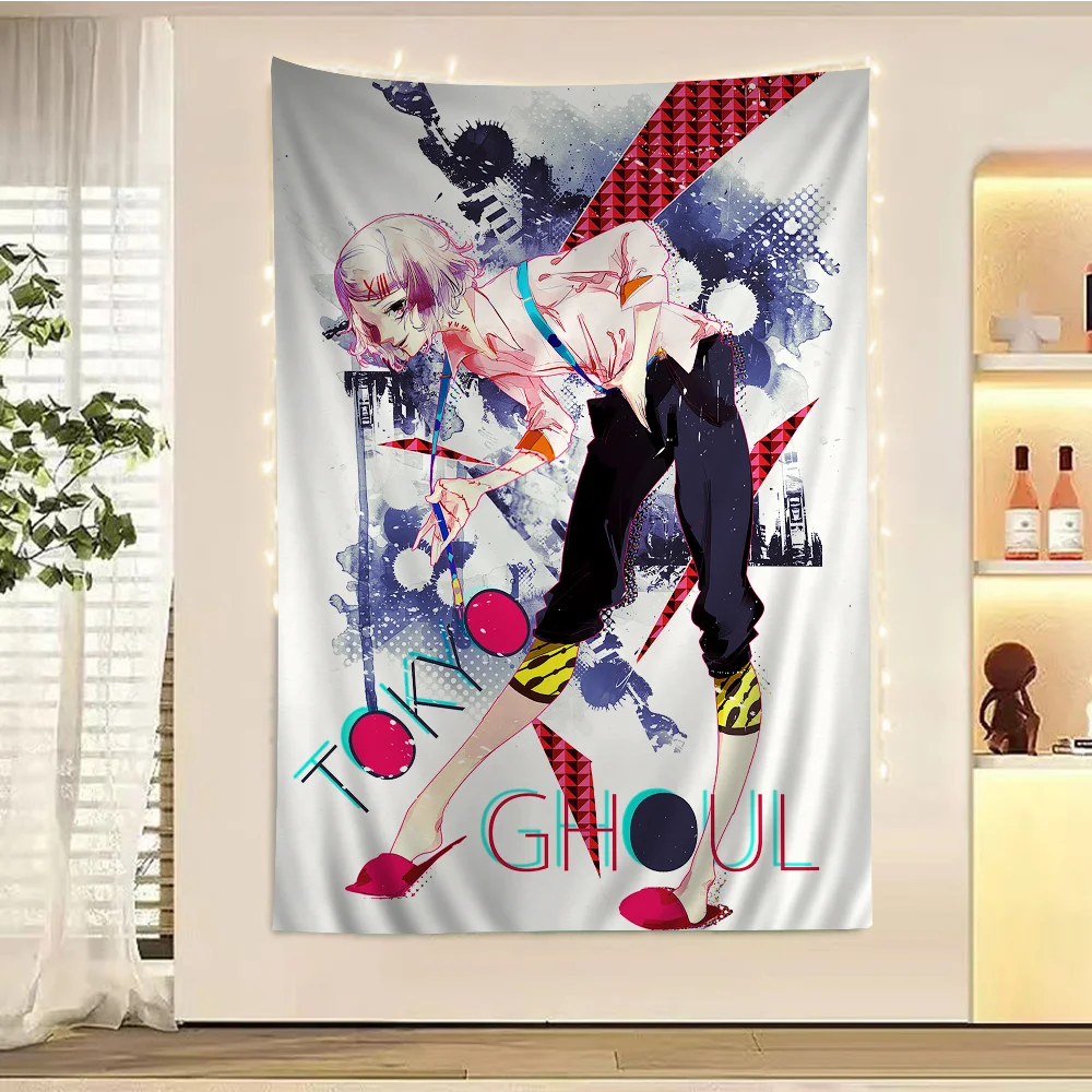 

Tokyo Ghoul Suzuya Juuzou Cartoon Tapestry Wall Hanging Decoration Household Home Decor