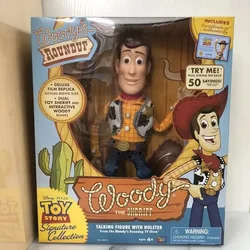 Disney Toy Story 4 Talking Woody Action Figures Anime Decoration Collection Figurine Toy Model Figure