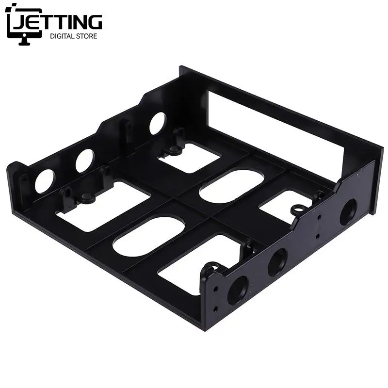 

3.5 To 5.25 Floppy To Optical Drive Bay Mounting Bracket Converter For Front Panel Hub Card Reader Fan Speed Controller