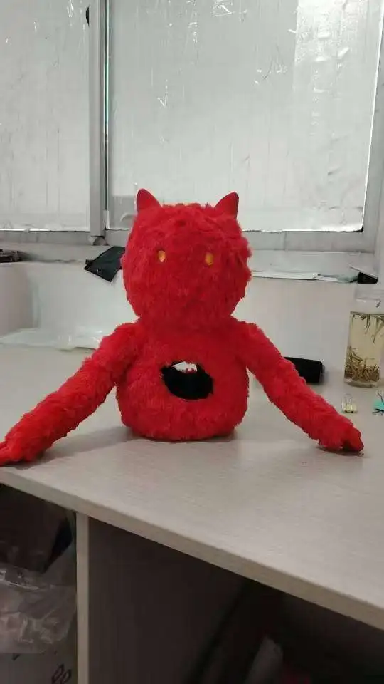 무서운 바보운 봉제 인형 베개 소년용 어린이 방 장식용 괴이한 할로윈 파티 센터피스 생일 선물 청소년용