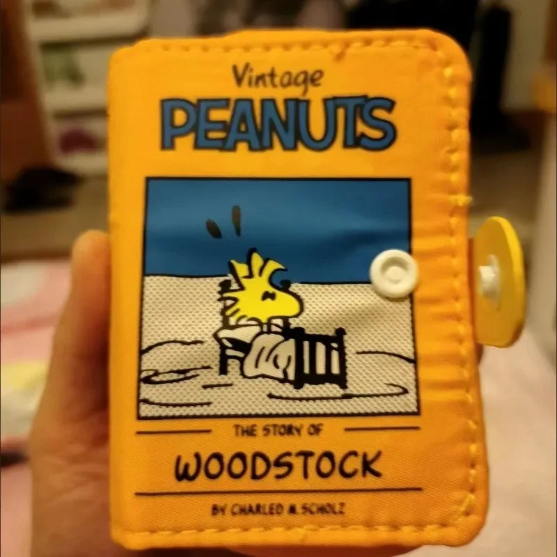 حقيبة تخزين مكياج مطبوعة على شكل شخصية كرتونية لطيفة سنوبي ذات قيمة عالية كاواي متعددة الوظائف ومحمولة ومطبوعة