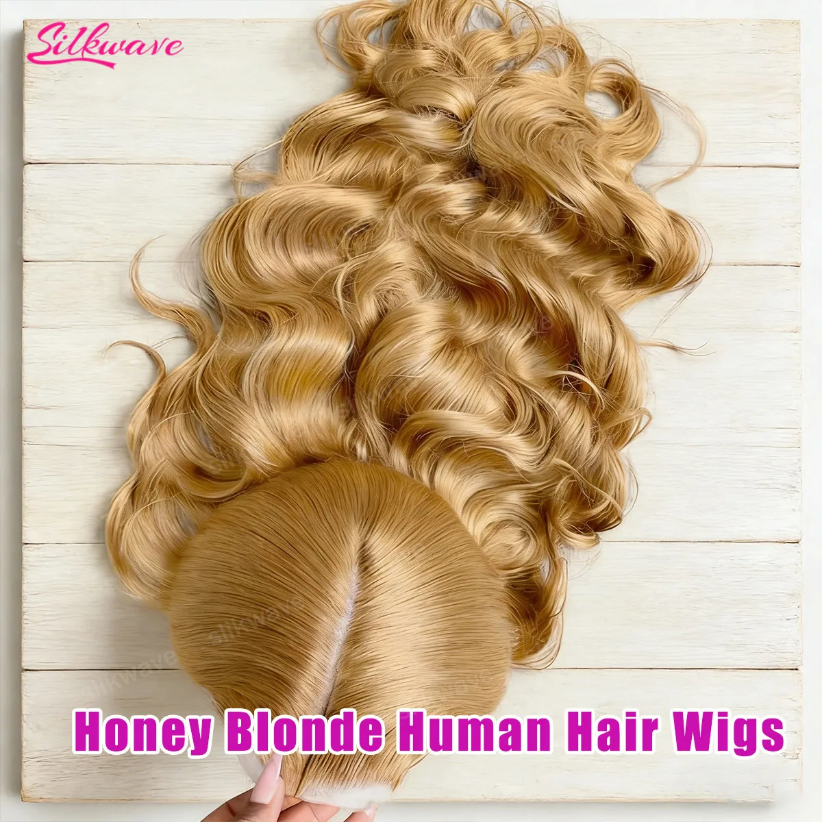 30 Zoll 27 Honigblonde Body Wave Perücke Echthaar 13x6 13x4 Transparente HD-Spitzenfrontperücke für Frauen 200 Dichte Brasilianische Perücken