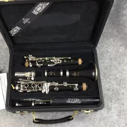 Buffet R13 Classic Ebony Clarinet B-flat Made with French craftsmanship  Nickel Silver Key Musical Instrument with Accessories