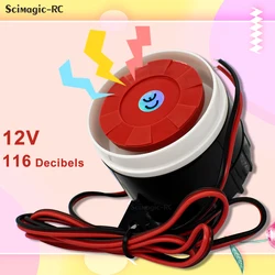 New Styles Alarm Horn DC 6-12V Mini Alarm Siren Audio Anti-theft Buzzer 120db High-decibel Security Piezo Buzzer