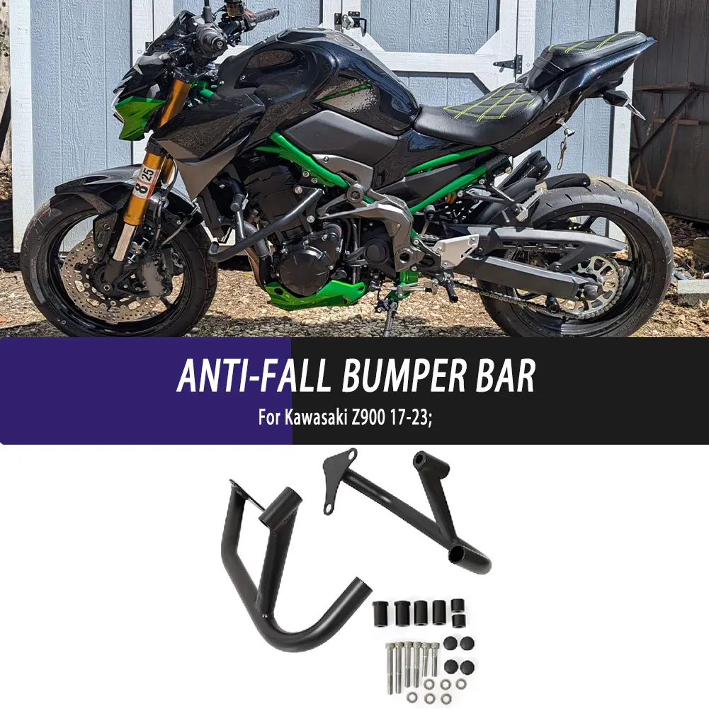 Motorschutzrahmen-Sturzbügel für Kawasaki Z900 2017-2025 Motorradzubehör Motorrad-Sturzbügel Highway-Fallschutz