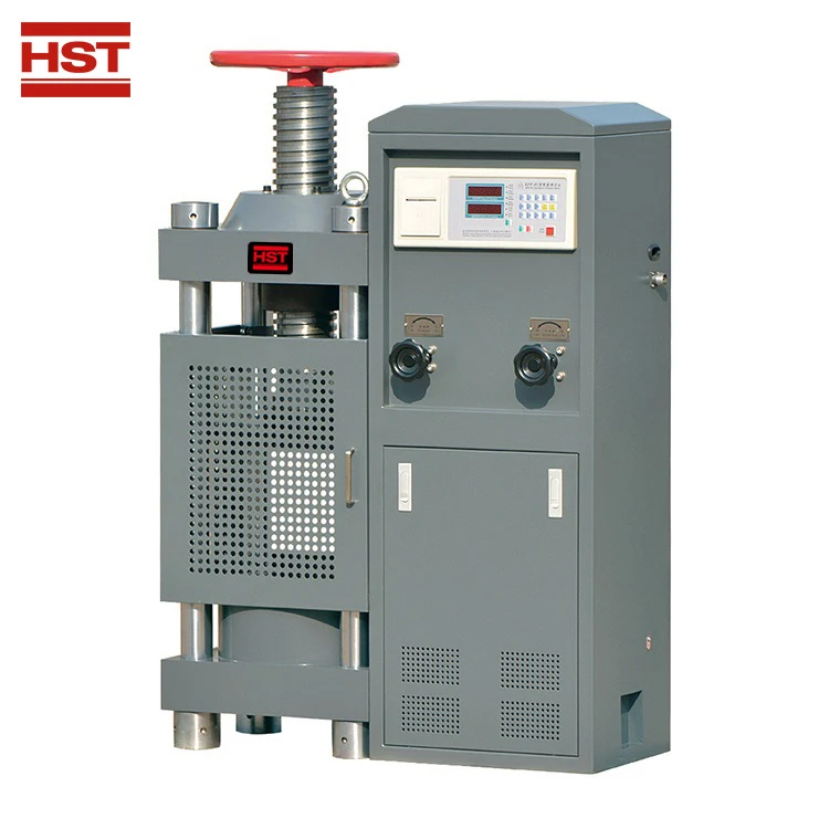 HST fair price 200 Ton Concrete Cube Testing Machine Price Used For Measuring Press Strength