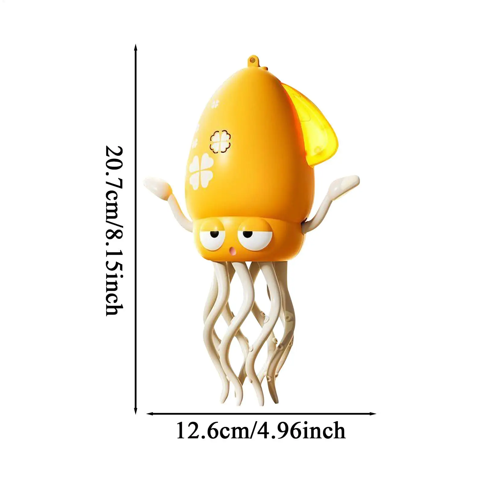Kruipende Octopus Babyspeelgoed Actie Octopus voor kinderen Draagbaar educatief elektrisch dierenspeelgoed voor kleuterschoolreizen binnenshuis