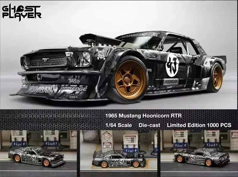 SW 1:64 1965 Mustang Hoonicorn RTR Diecast Model Car