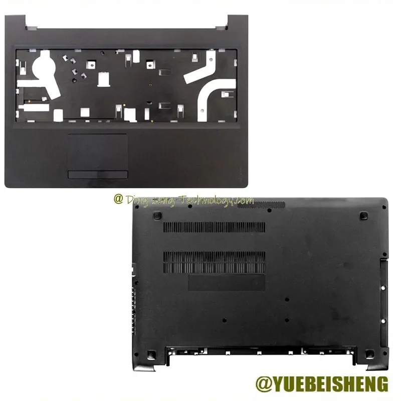 

Новинка для Lenovo ideapad 110-15 110-15isk клавиатура с упором для рук верхняя крышка + нижняя крышка корпуса, Черная